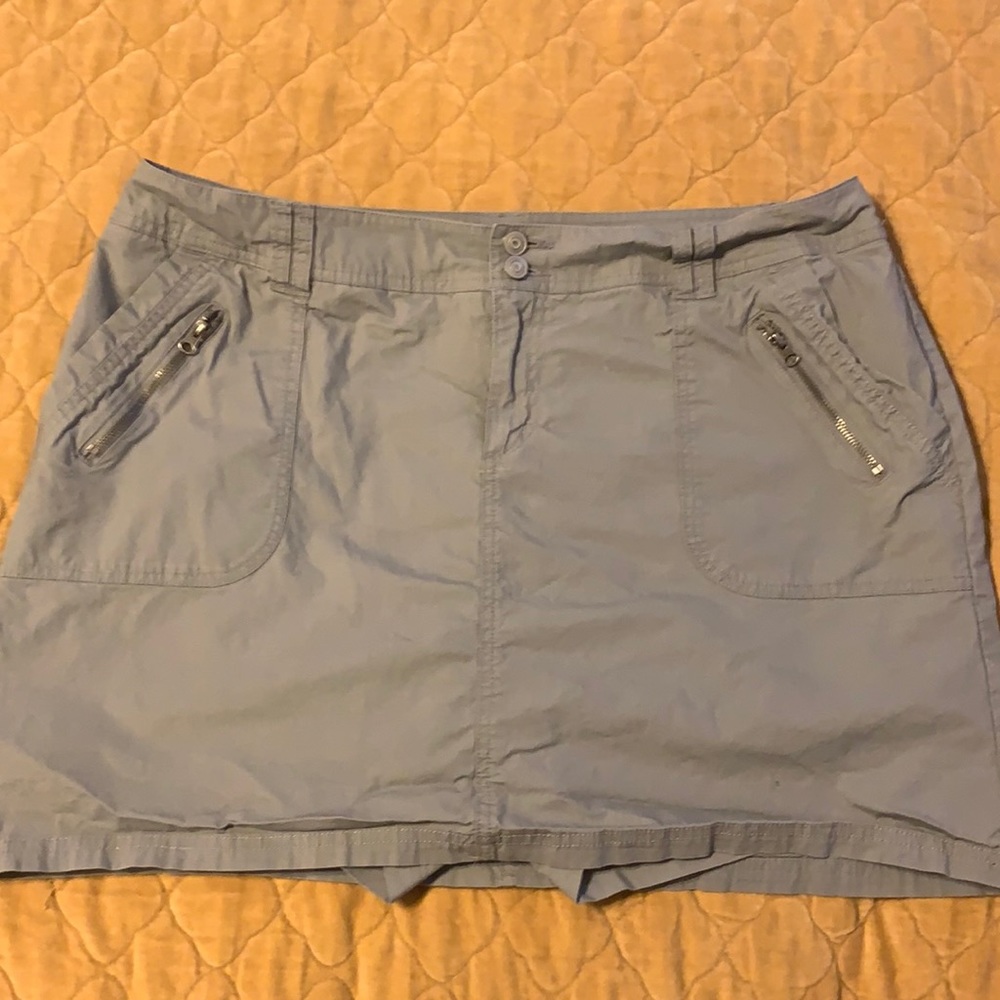 Lane Bryant grey skort
